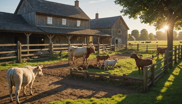 Découvrez les animaux que l'on peut rencontrer dans une ferme