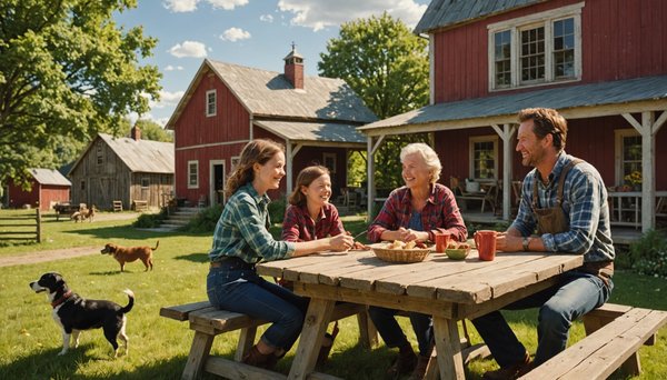 Quels sont les témoignages et les avis des familles qui ont séjourné à la ferme ?