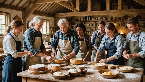 Comment participer à un atelier de fabrication de fromage, de pain ou de confiture à la ferme ?