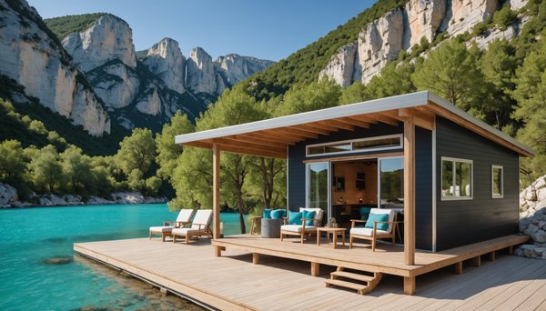Un hébergement de qualité dans un camping du Verdon
